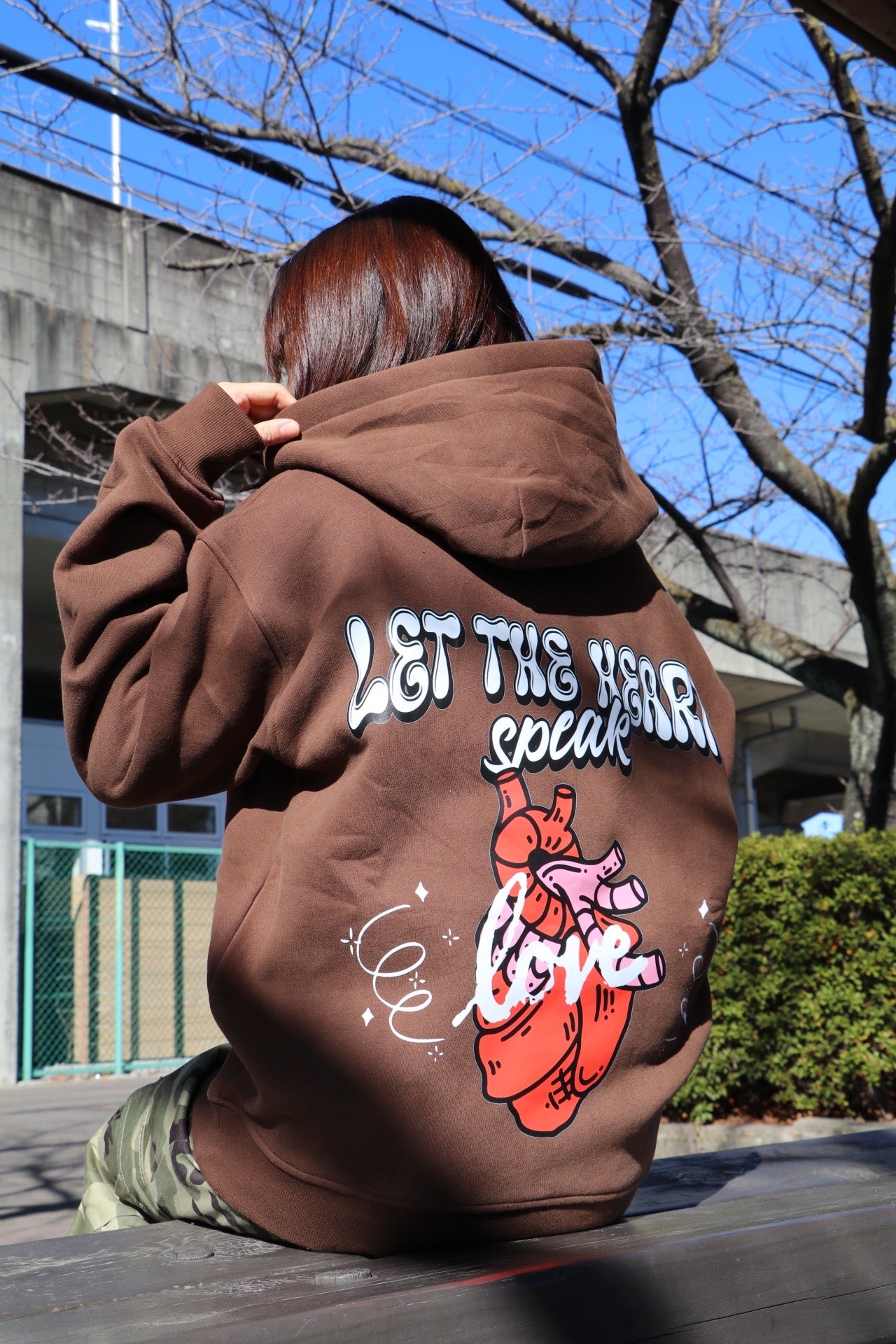 1. LET THE HEART SPEAK HOODIE